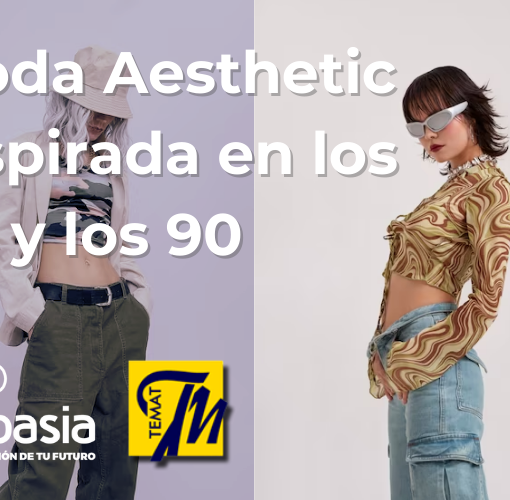 moda aesthetic de los 90 y 80
