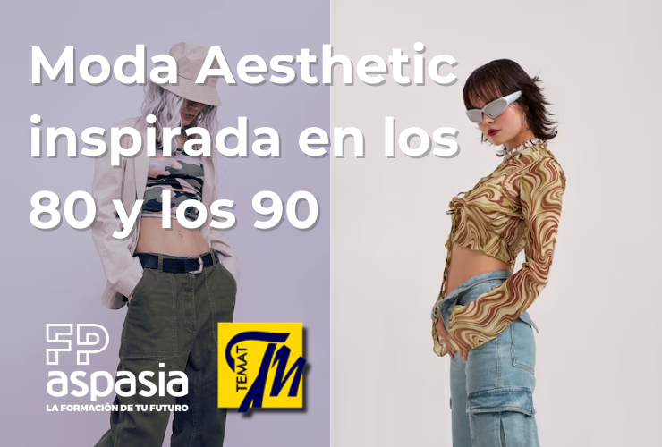 moda aesthetic de los 90 y 80